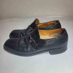 EXOTIC SHARKSKIN Stuart McGuire Loafers sz 8-8.5